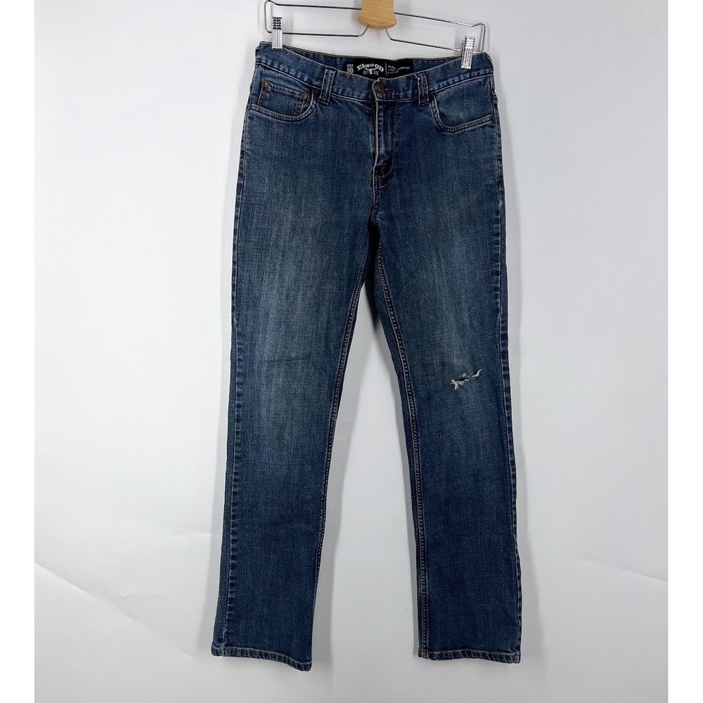 Elwood Mens O.G. Jean Straight Leg Medium Wash‎ Blue Denim EM1037 304 Size 30